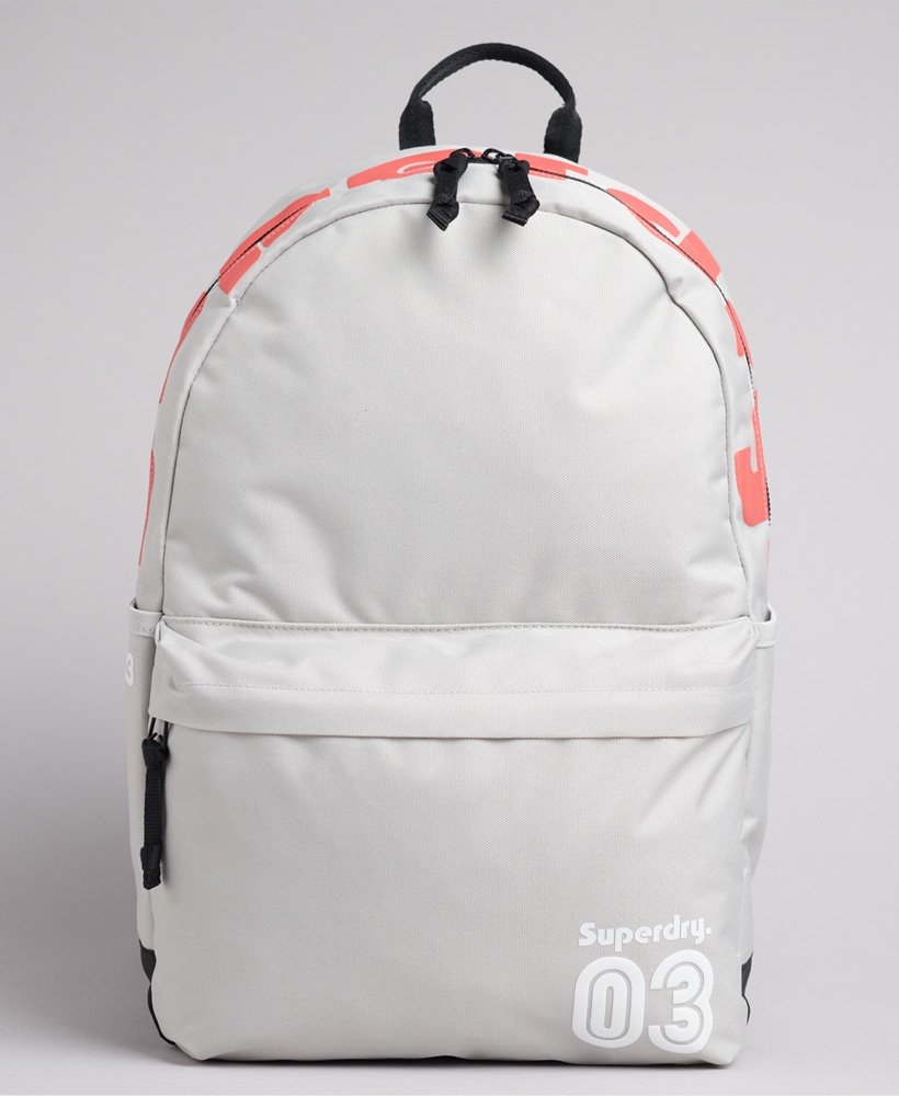 mochila vintage terrain montana em tons de bege clarorosa caiena