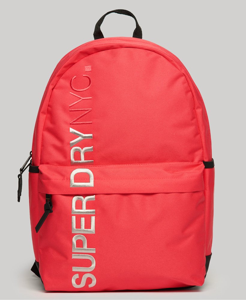mochila nyc montana na cor rosa vibrante