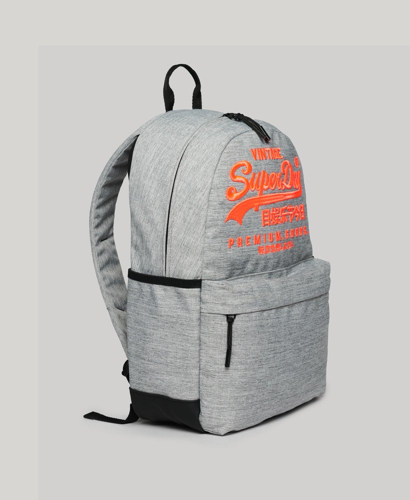 mochila heritage montana na cor cinza mescla claro.