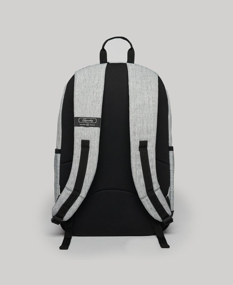 mochila heritage montana na cor cinza mescla claro.