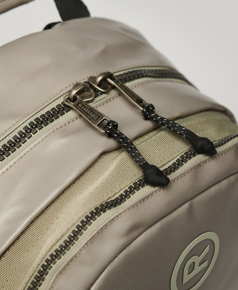 mochila de lona na cor begepreta winter twig.