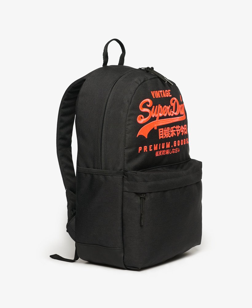 mochila heritage montana em preto mesclado