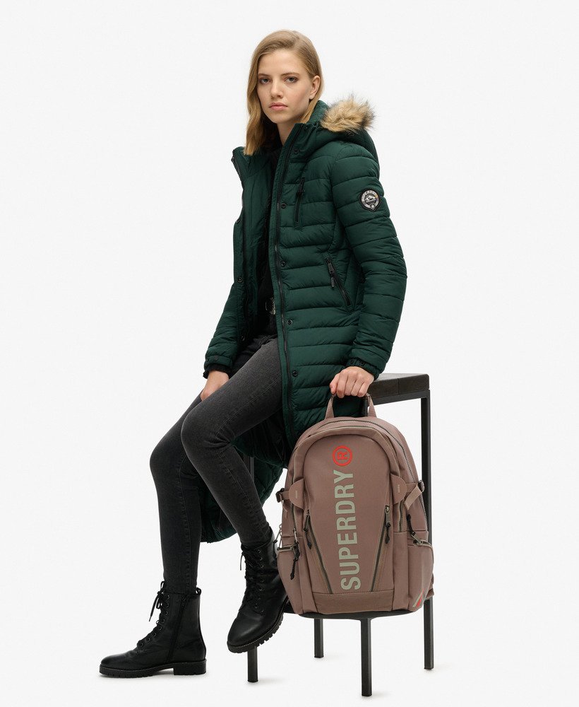 mochila de lona na cor moon rock
