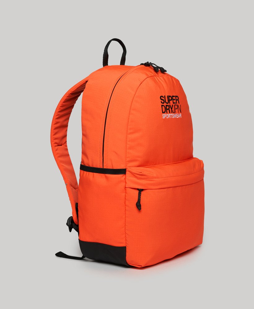 mochila code trekker montana em ripstop laranja vibrante