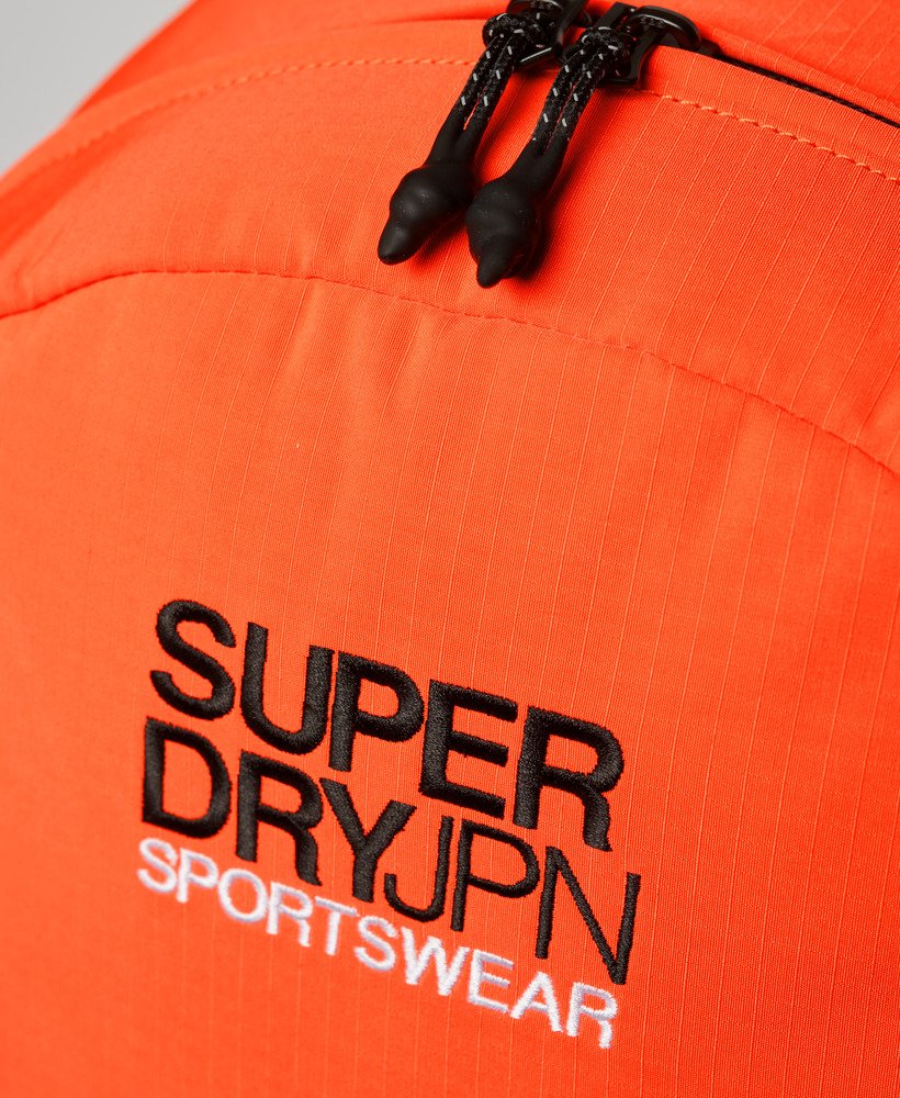 mochila code trekker montana em ripstop laranja vibrante