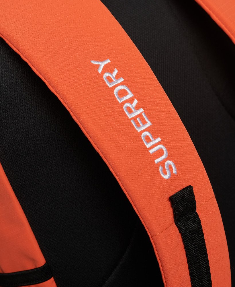 mochila code trekker montana em ripstop laranja vibrante