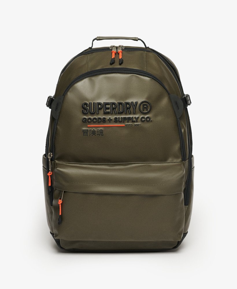 mochila utilitária tarp na cor verde-oliva produtos excedentes