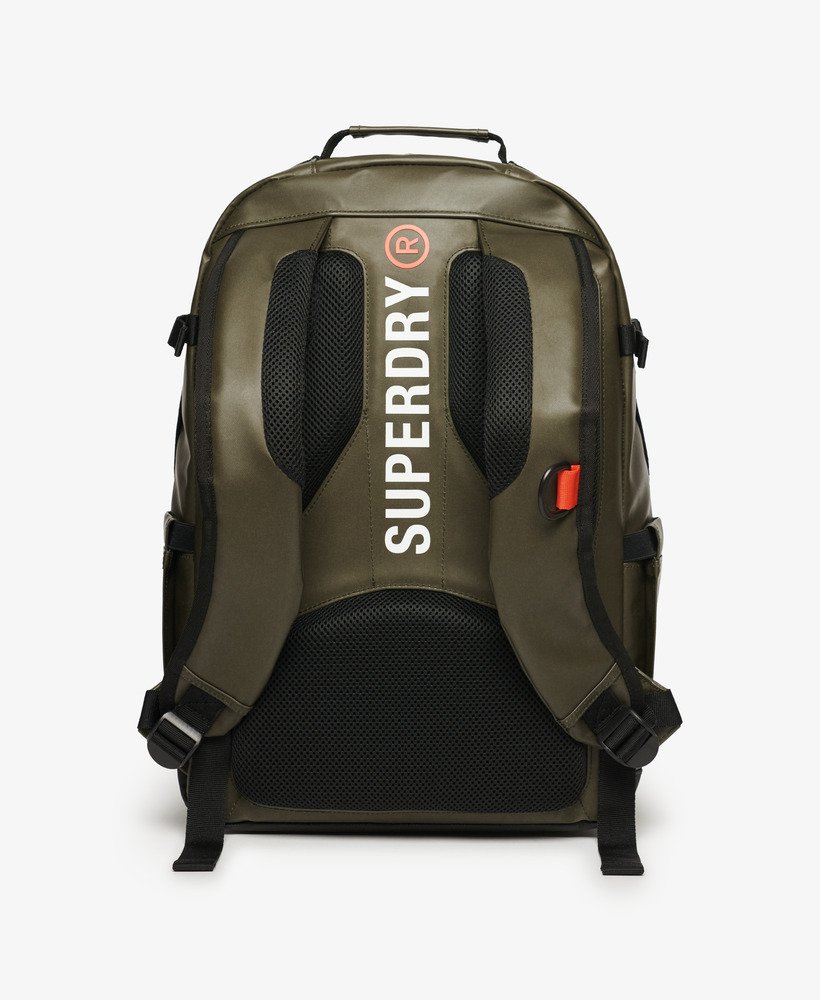 mochila utilitária tarp na cor verde-oliva produtos excedentes
