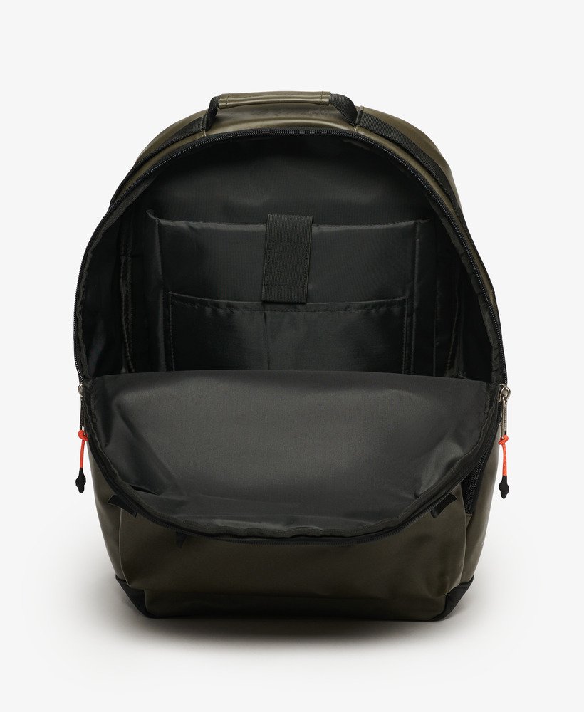 mochila utilitária tarp na cor verde-oliva produtos excedentes