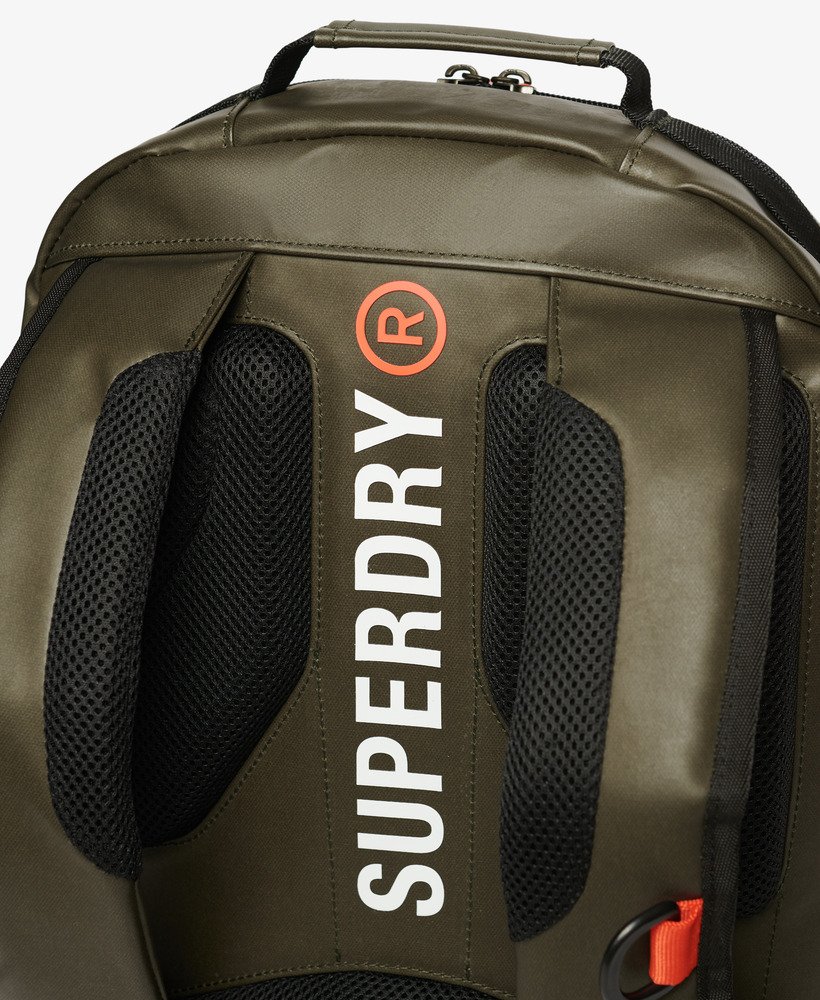mochila utilitária tarp na cor verde-oliva produtos excedentes