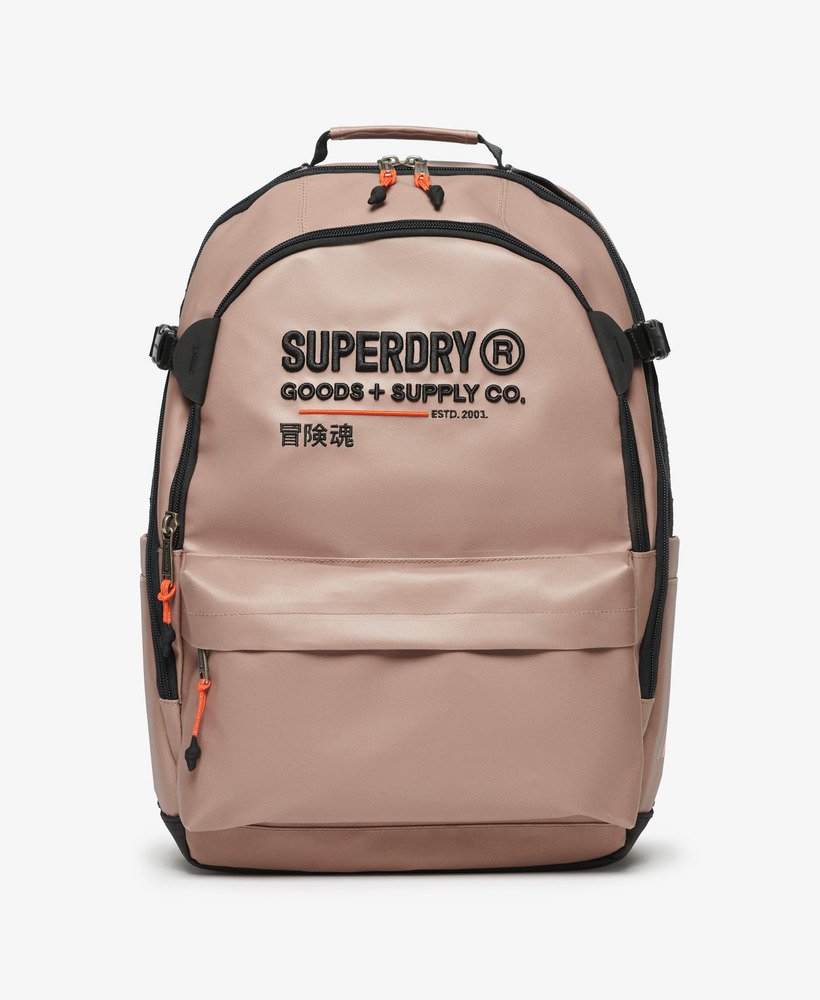 mochila utilitária tarp na cor bege moon rock