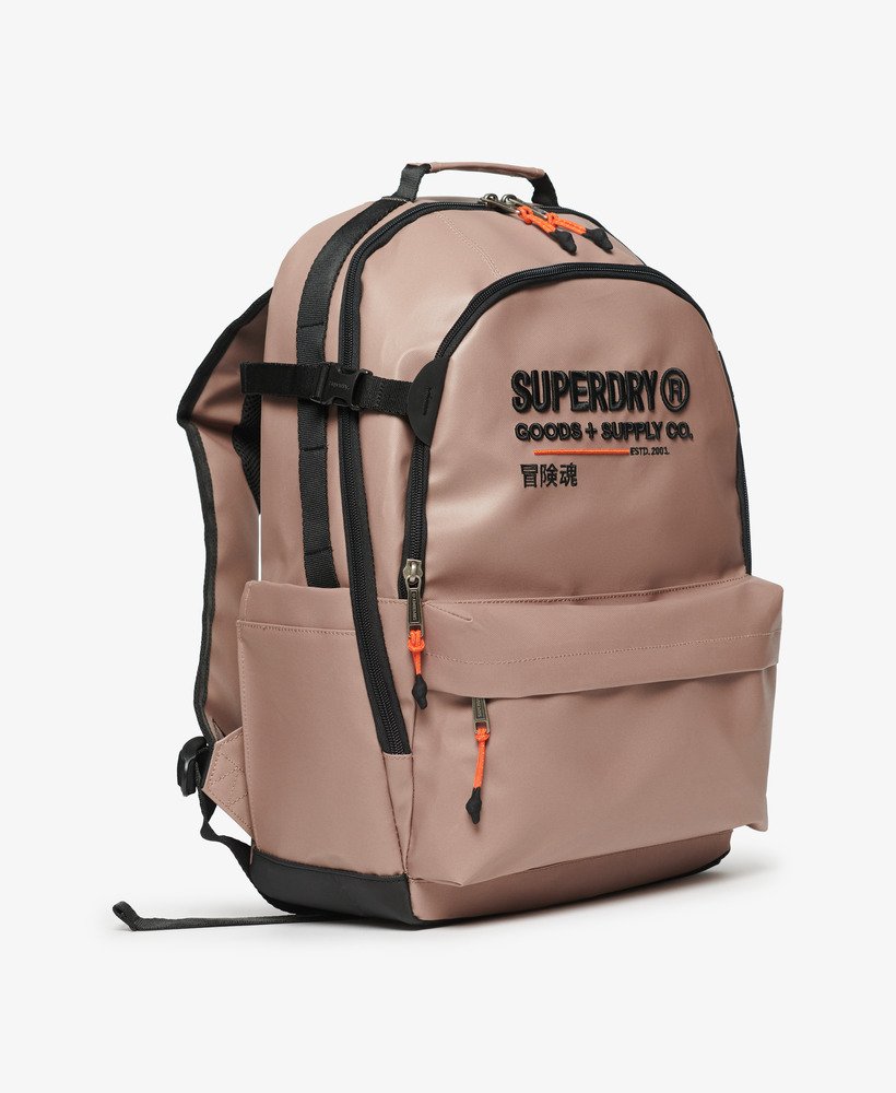 mochila utilitária tarp na cor bege moon rock