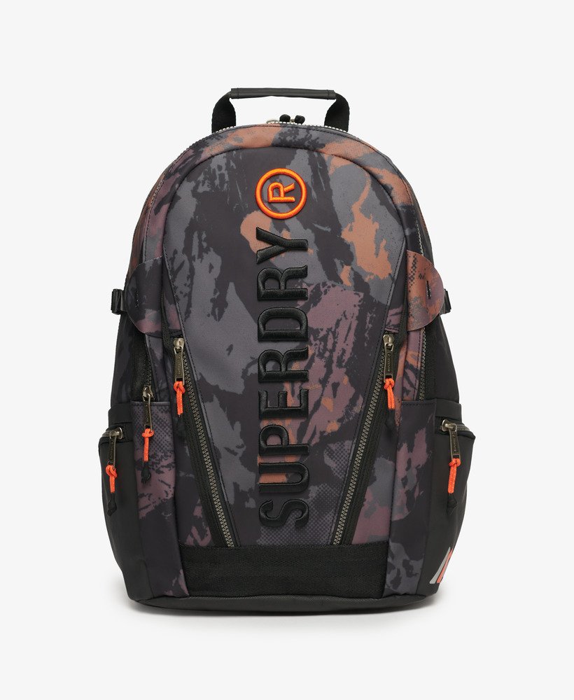 mochila tarp bordada em camuflagem mountain mesh