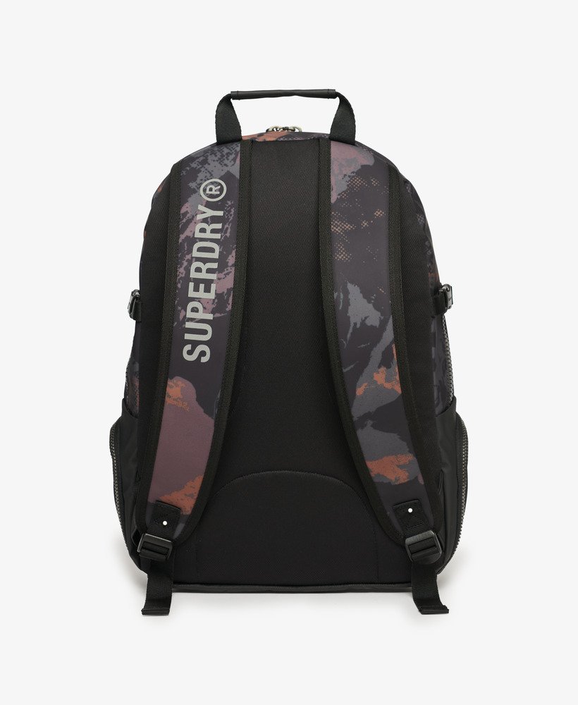 mochila tarp bordada em camuflagem mountain mesh