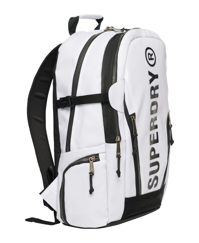 mochila de lona na cor óptica