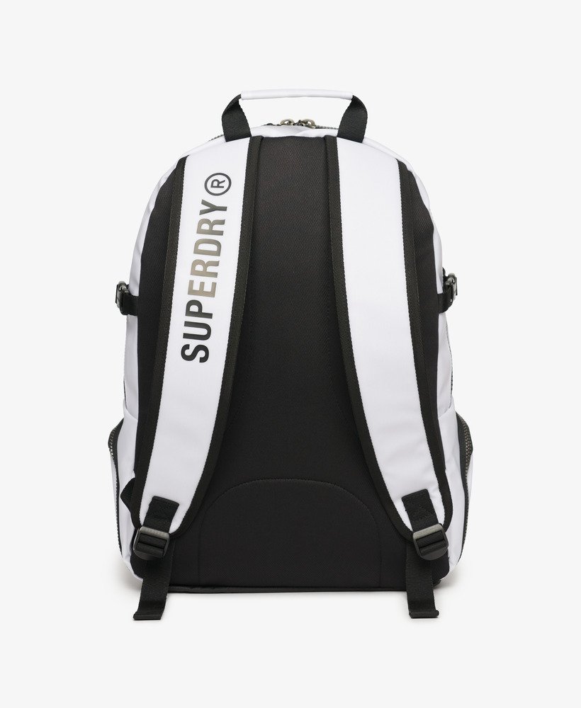 mochila de lona na cor óptica