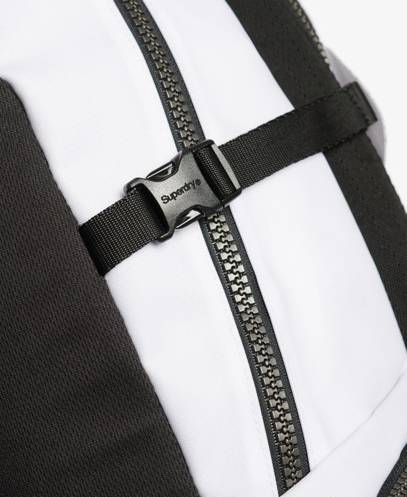 mochila de lona na cor óptica
