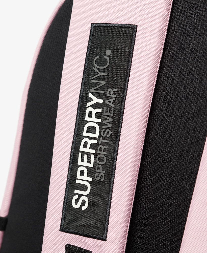 mochila city montana na cor rosa claro