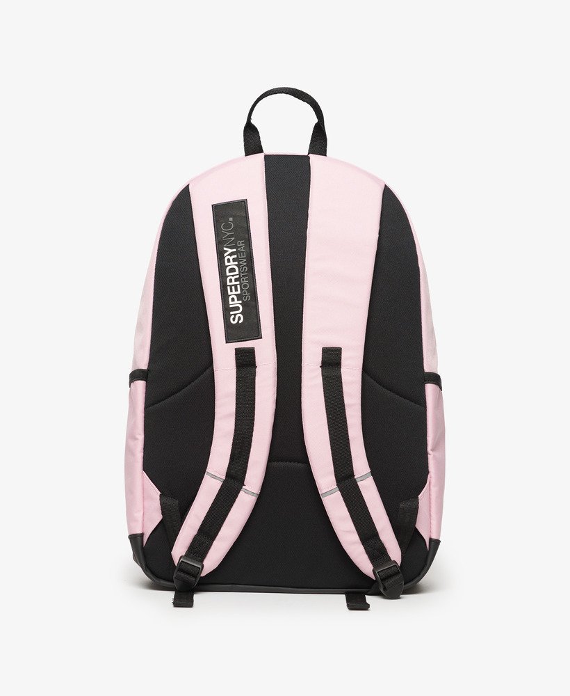 mochila city montana na cor rosa claro