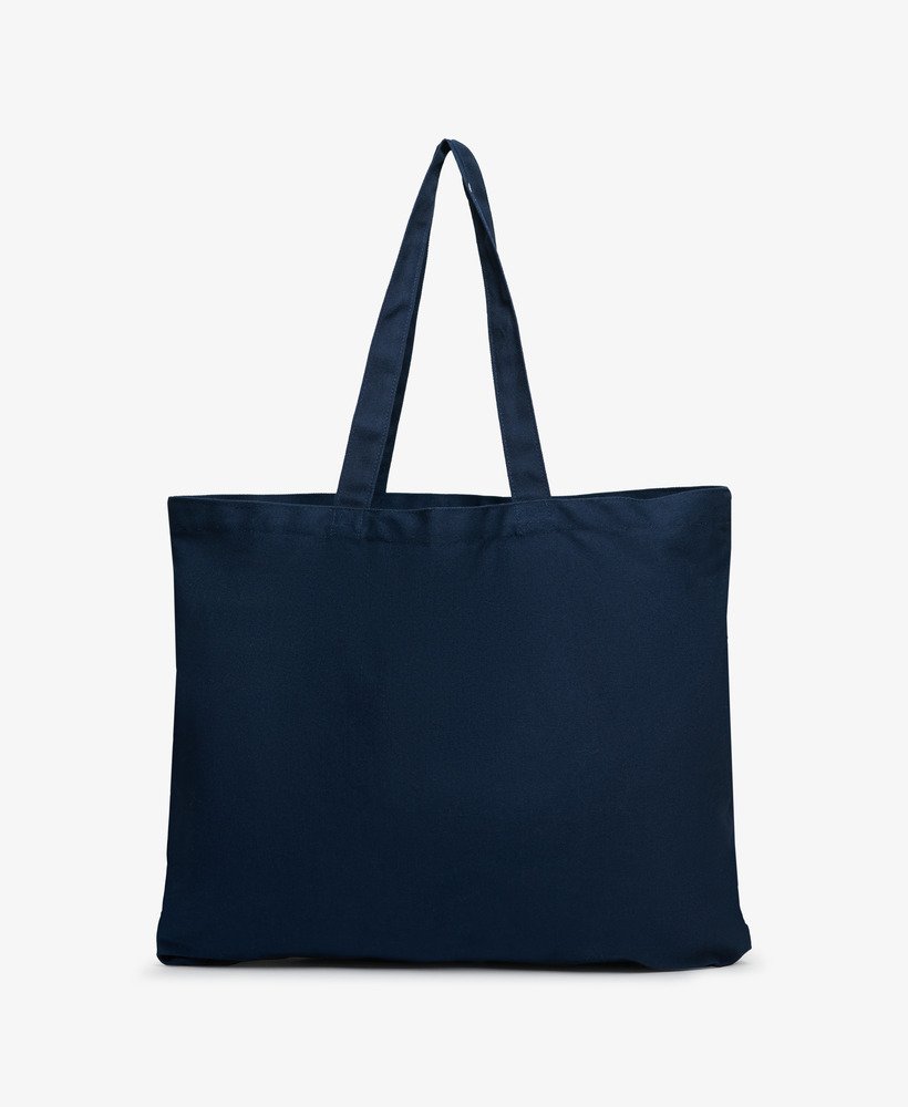 bolsa superdry tote na cor richest navyblue heron