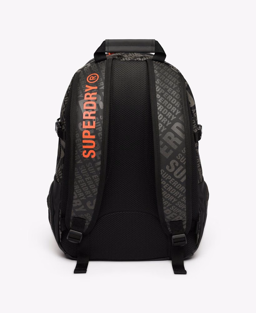 Mochila com estampa total de lona