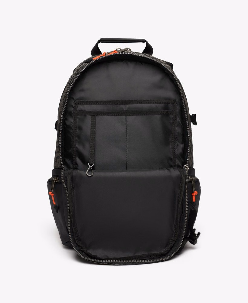 Mochila com estampa total de lona
