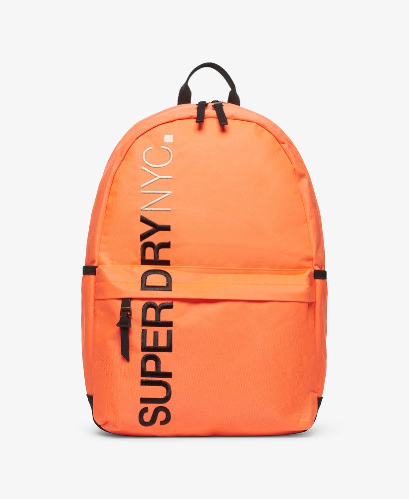 mochila nyc montana na cor coral vulcânico