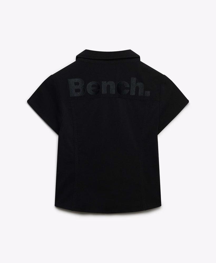 Camisa Bench Fitted Stretch de Manga Curta