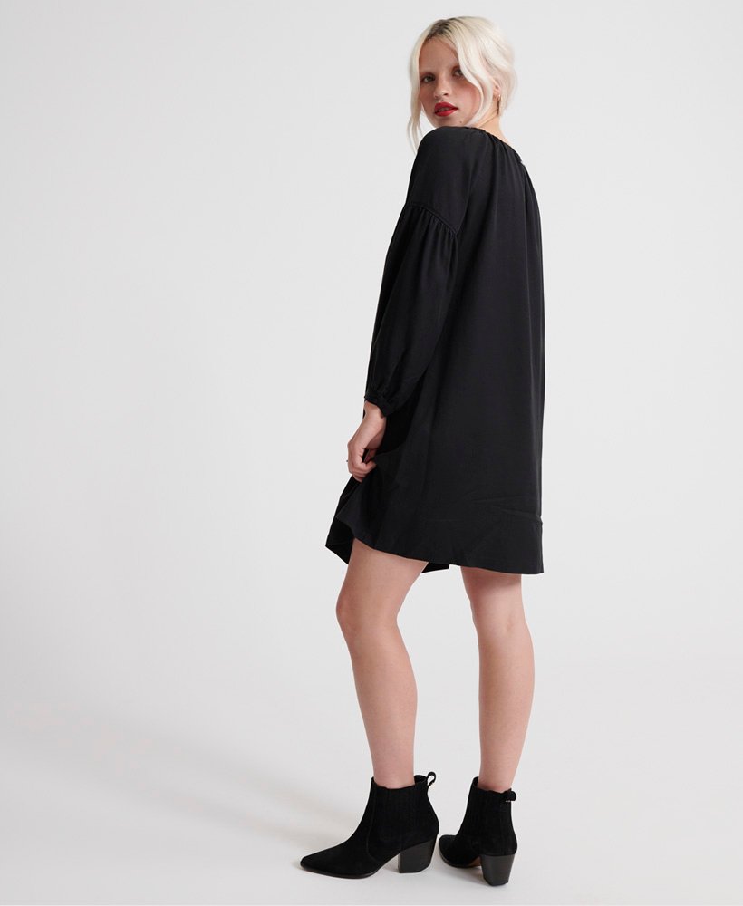 vestido arizona peek a boo na cor preta