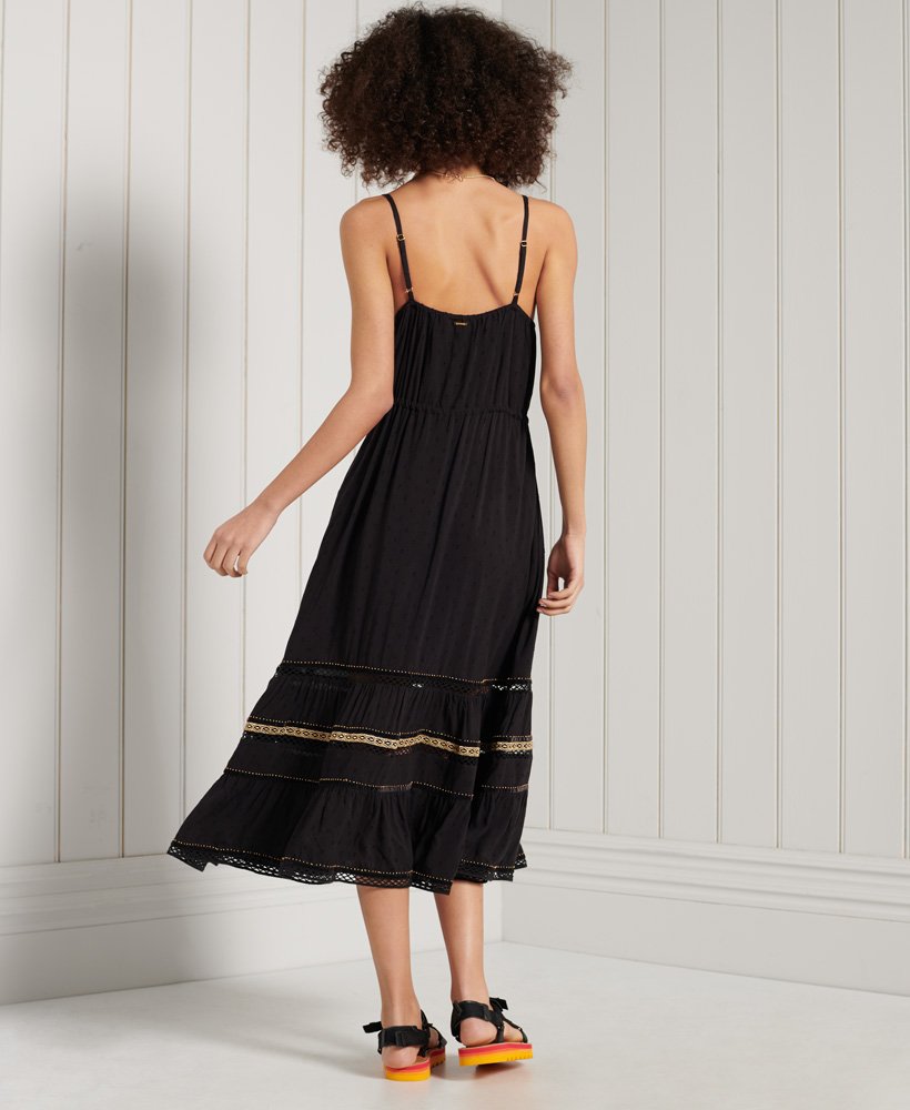 vestido ameera cami na cor preta