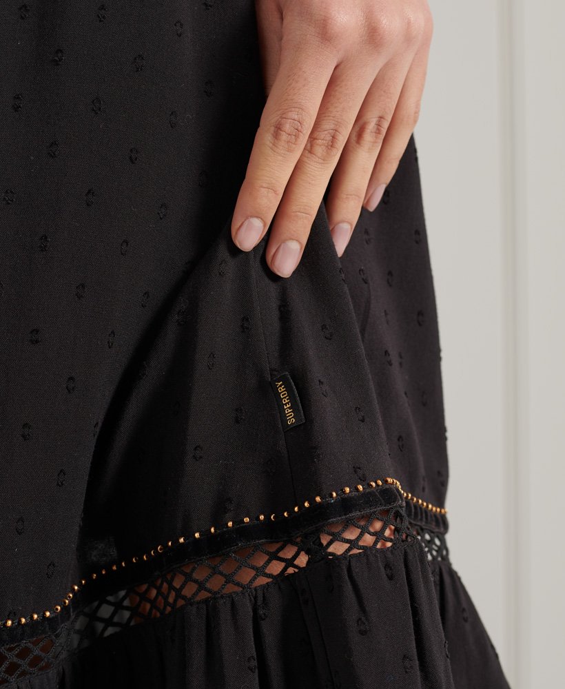 vestido ameera cami na cor preta