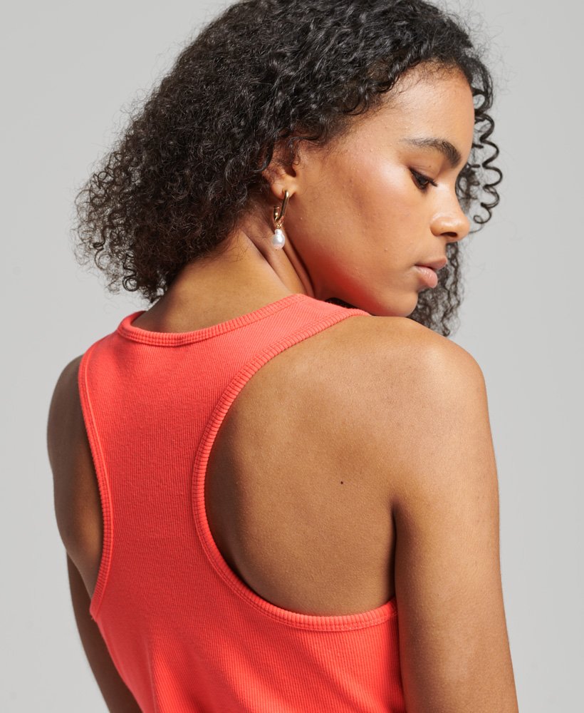 vestido surplus jersey na cor hyper fire coral