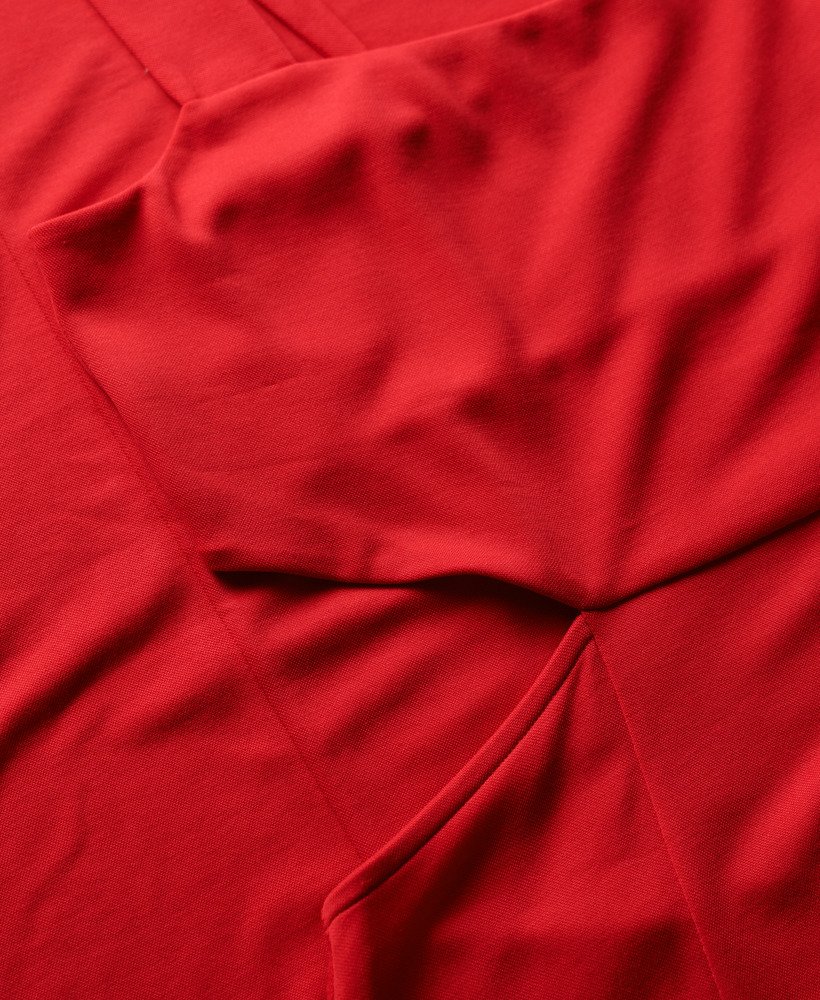 vestido midi com recortes em jersey na cor óticakelly