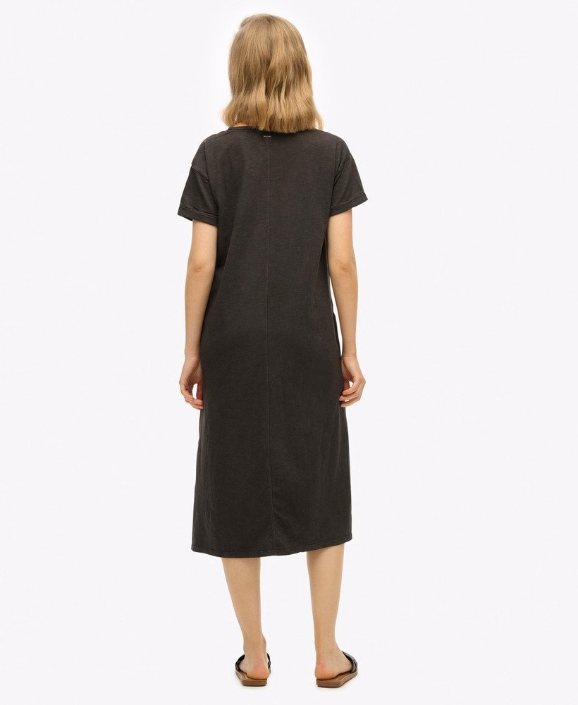 Vestido midi camiseta