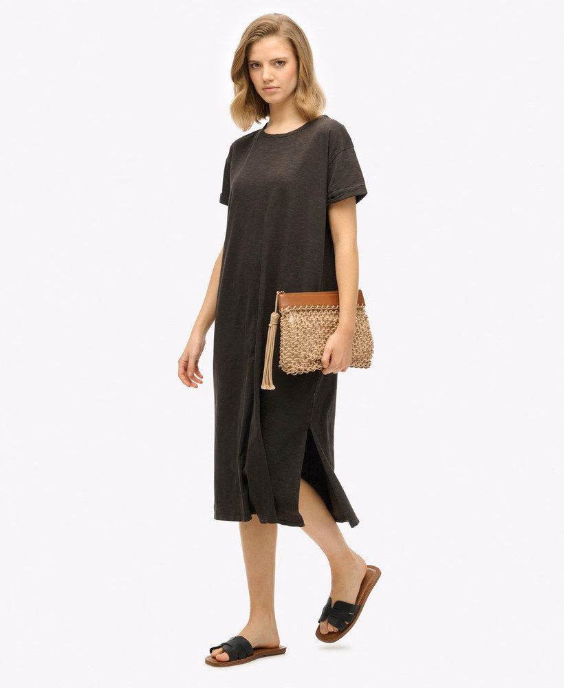 Vestido midi camiseta