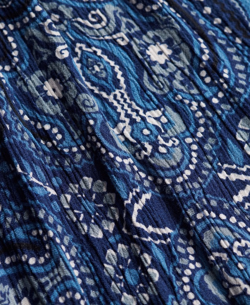 Vestido longo de alças