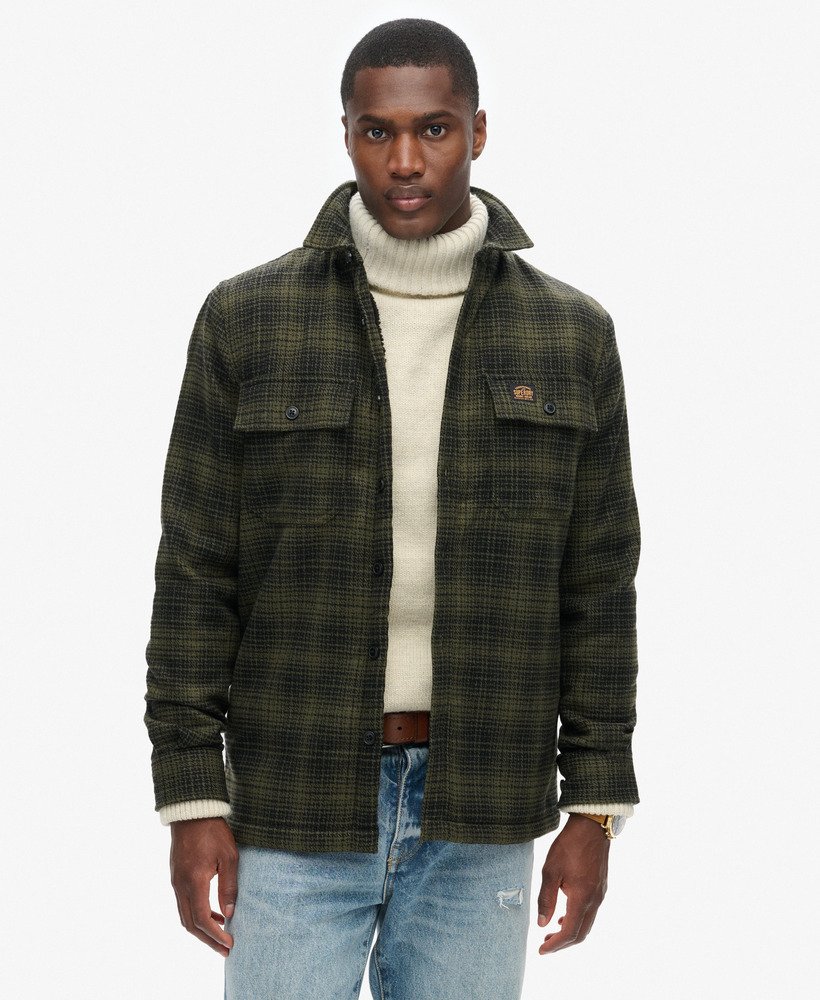sobretudo wool miller na cor haze ombre olive