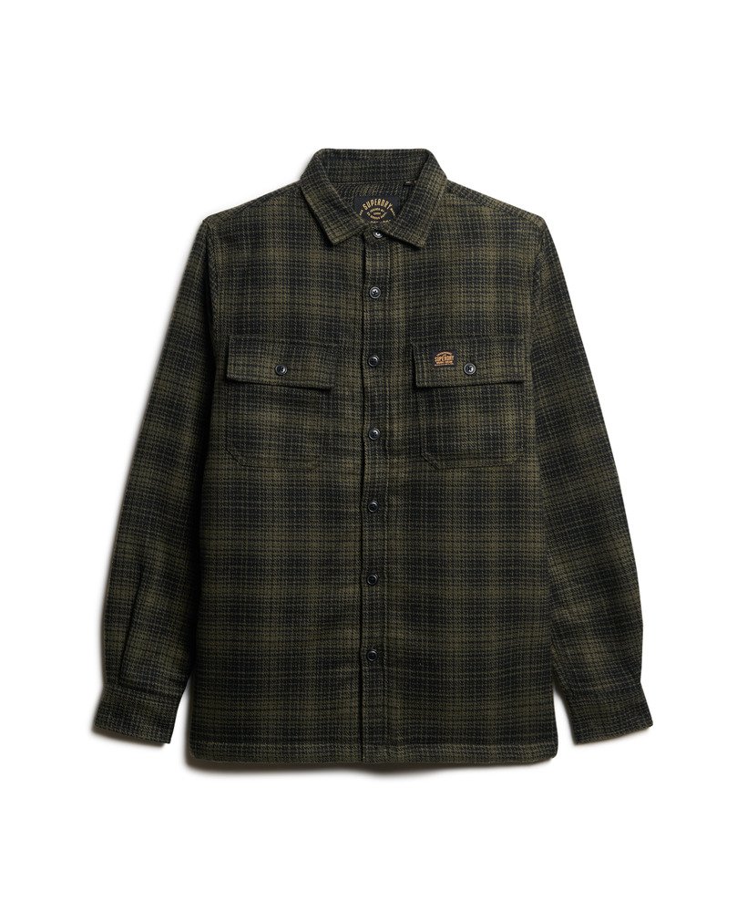 sobretudo wool miller na cor haze ombre olive