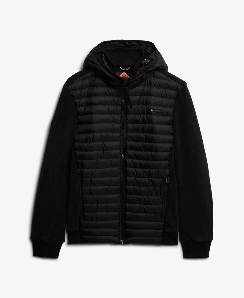 Jaqueta híbrida de fleece com capuz Storm