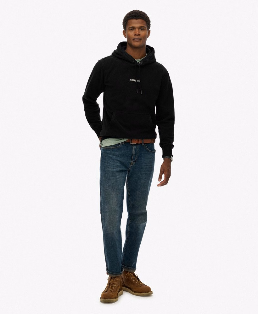 Moletom com Capuz Micro Logo Fleece