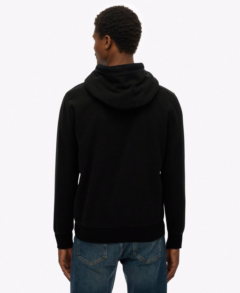 Moletom com Capuz Micro Logo Fleece