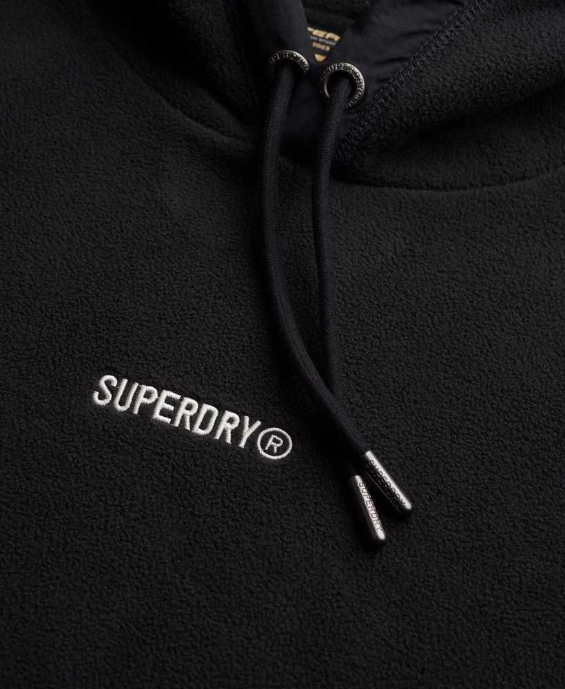 Moletom com Capuz Micro Logo Fleece