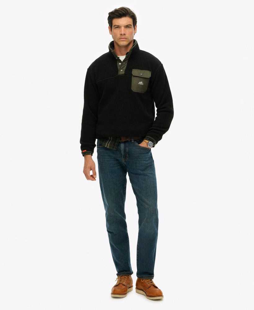 Fleece Fuji Popper Neck