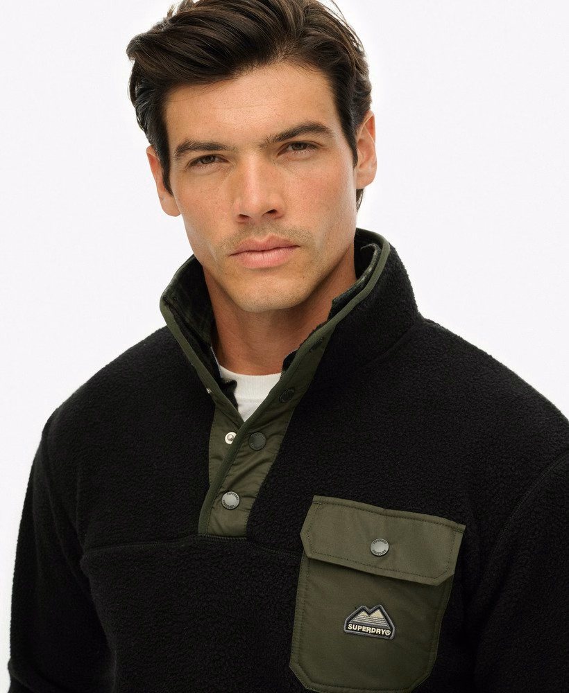 Fleece Fuji Popper Neck