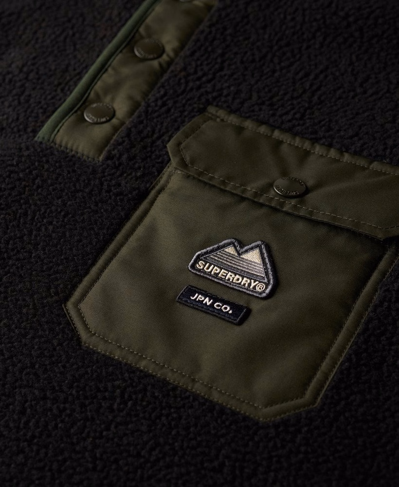 Fleece Fuji Popper Neck