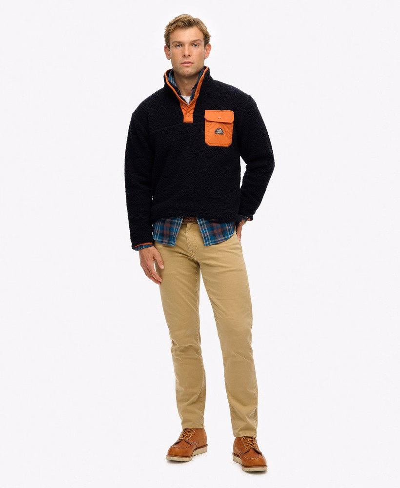 Fleece Fuji Popper Neck