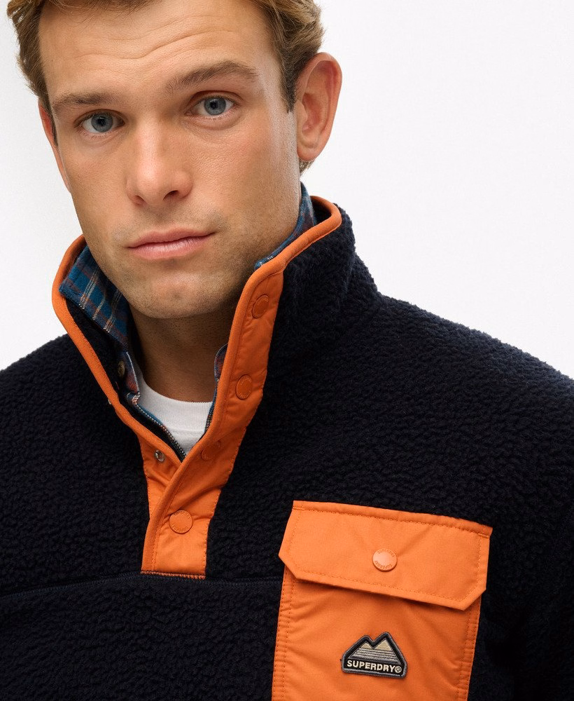 Fleece Fuji Popper Neck