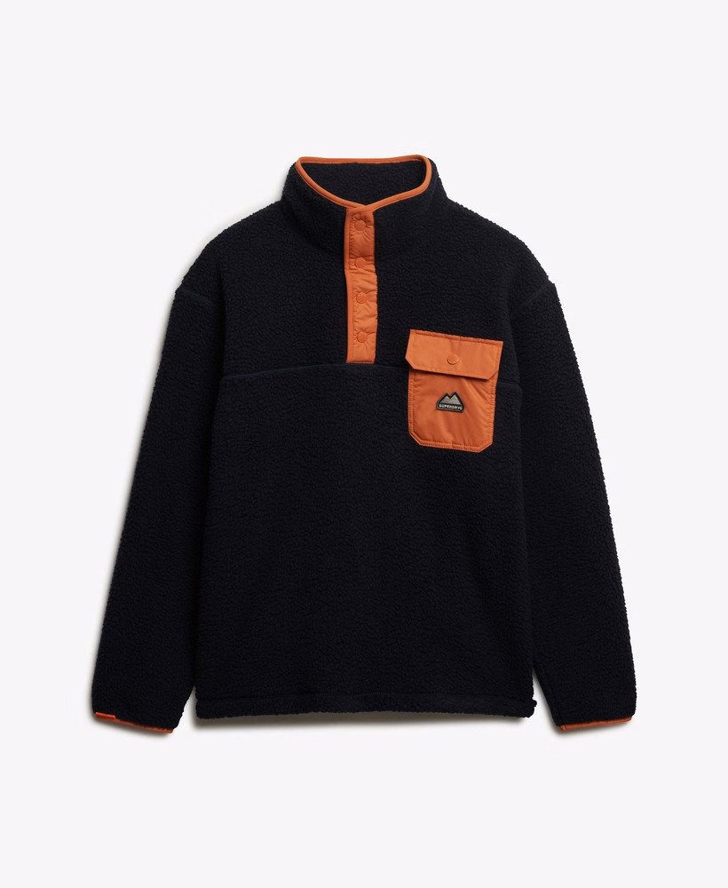 Fleece Fuji Popper Neck