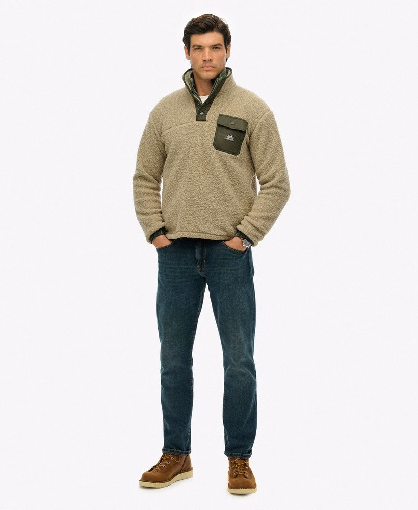 Fleece Fuji Popper Neck