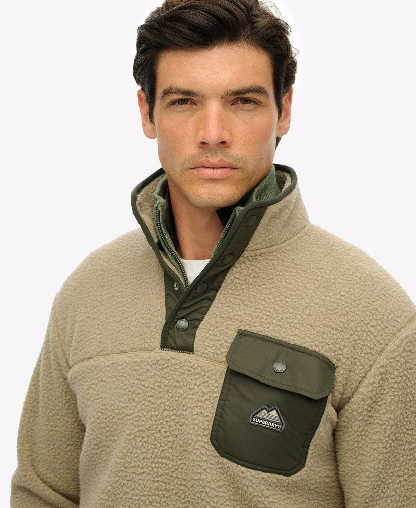 Fleece Fuji Popper Neck